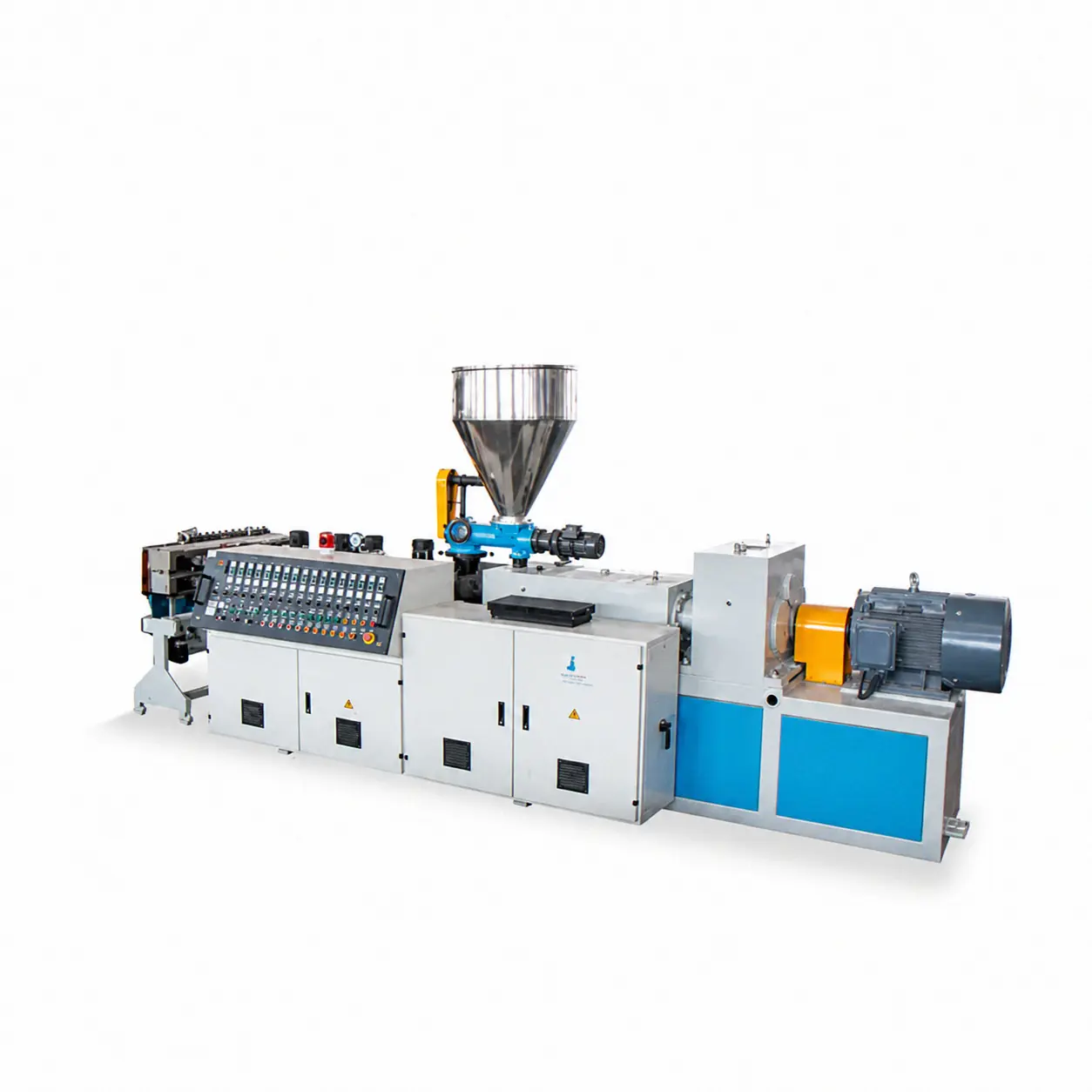 Plastic Extruder Machine manufactured by Nanhaiya for plastic extrusion and injection molding