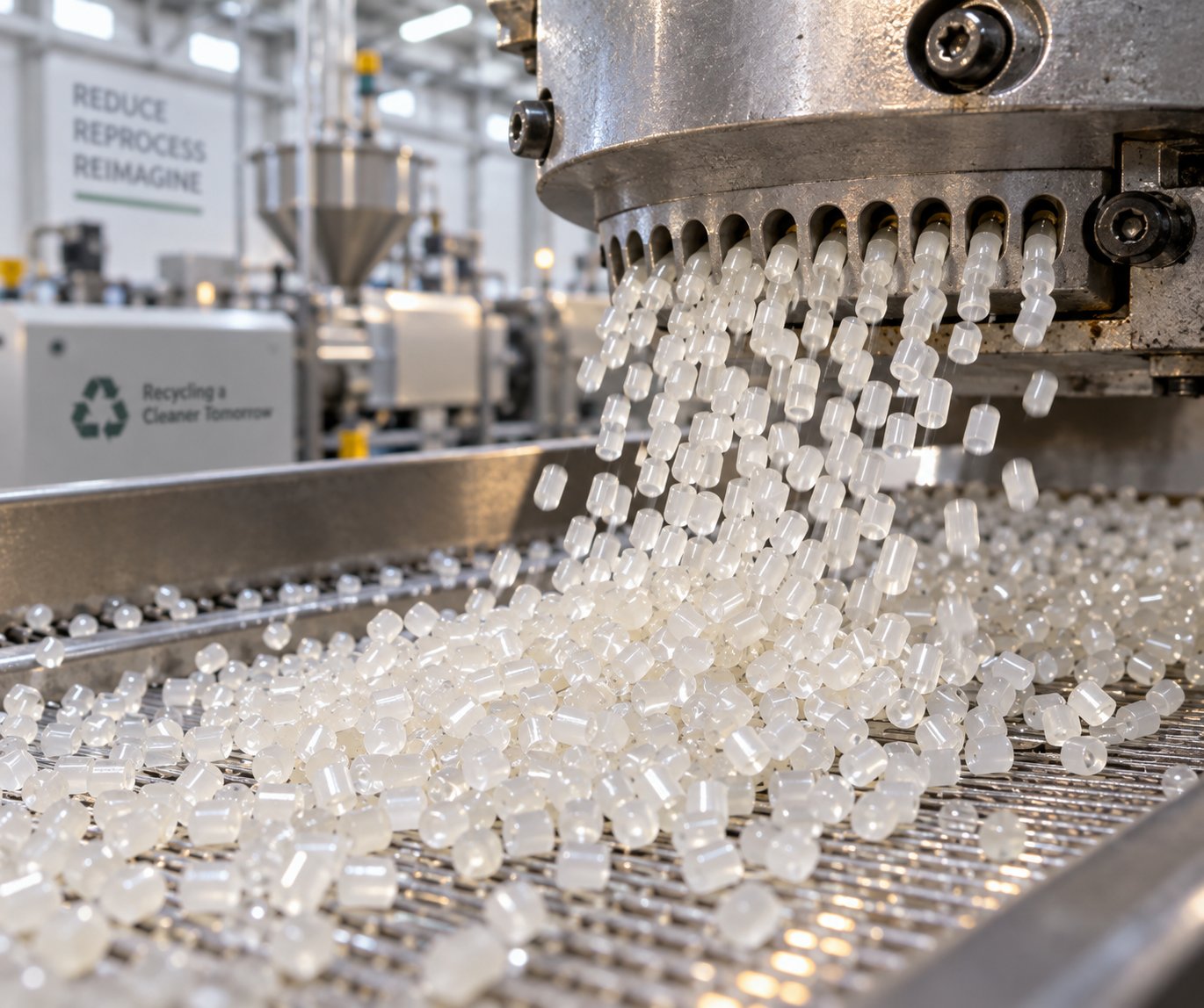 consistent recycled pellet quality depends directly on optimized screw barrel design
