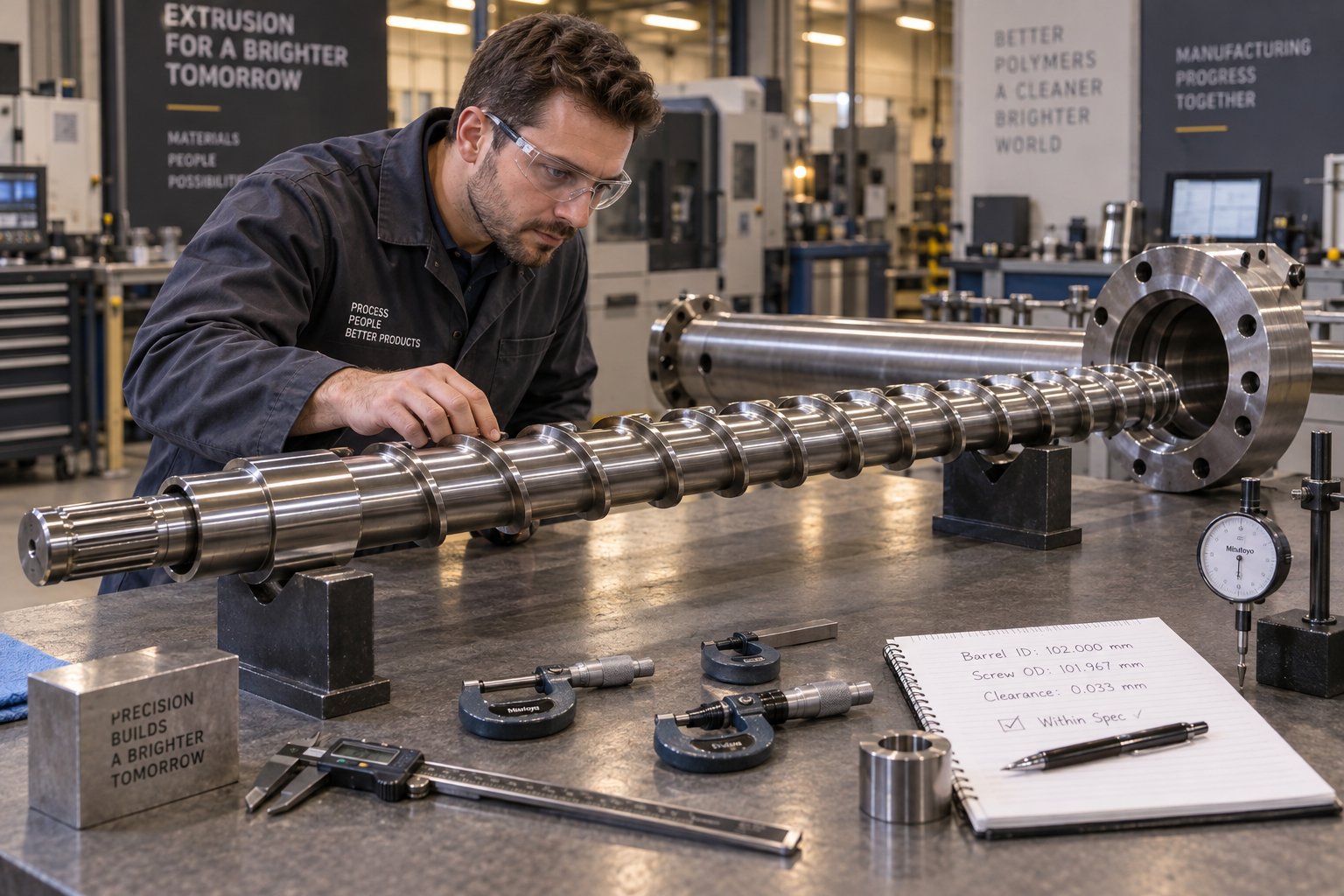 selecting the right extruder barrel material requires matching screw metallurgy and geometry to polymer demands for optimal performance