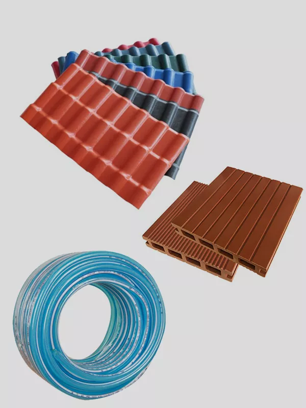 Screw barrel for wood-plastic composite decking and building material extrusion