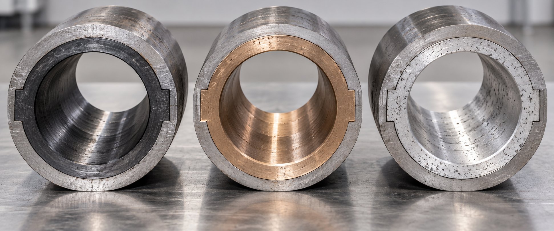 different barrel liner materials %E2%80%94 from nitrided steel to bimetallic and pm tool steel %E2%80%94 serve specific resin and filler combinations