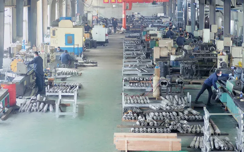 Wide view of the Nanhaiya factory workshop